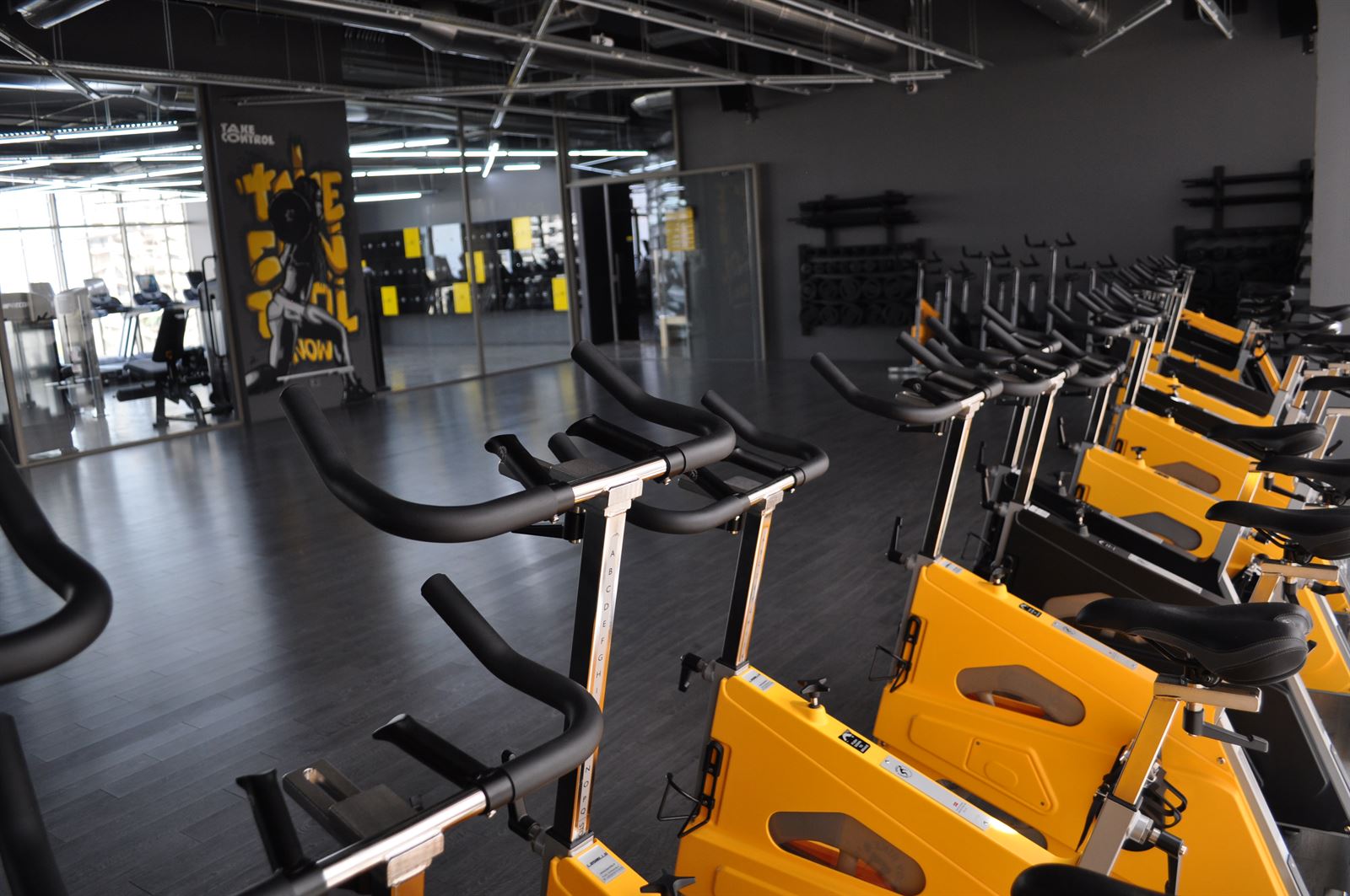 Start Spinning class area